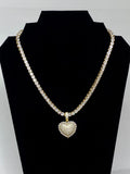 "Enchanted" Heart Necklace