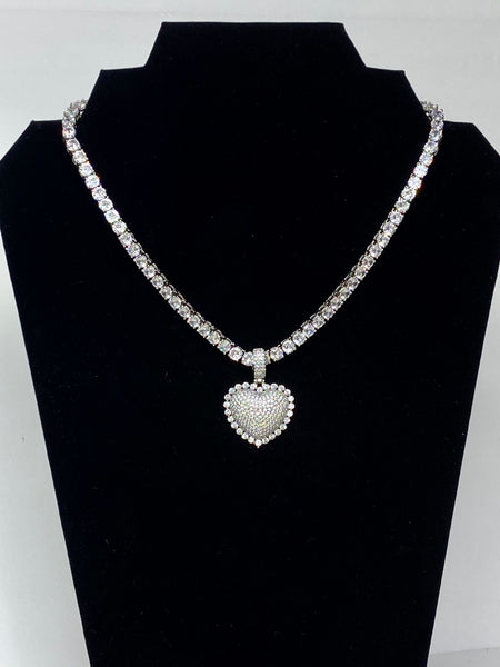 "Enchanted" Heart Necklace